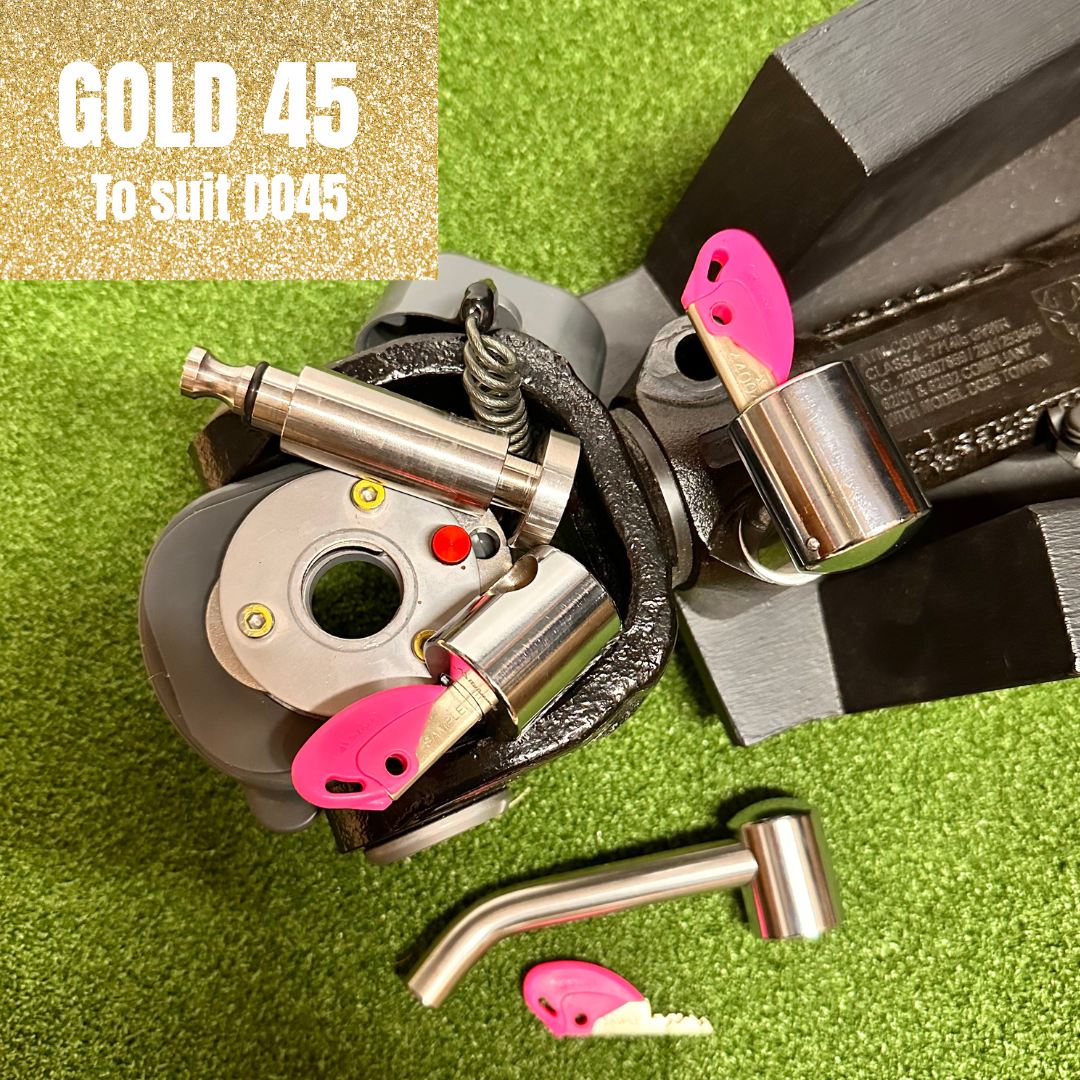 GOLD 45 KIT - TALON DO45 Coupling + Hitch + POM (Peace of Mind) Lock