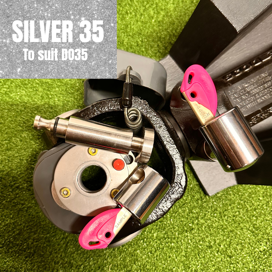 SILVER 35 KIT - TALON DO35 Coupling + POM (Peace of Mind)Lock
