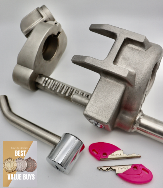 TALON Trailer Lock & Hitch Combo