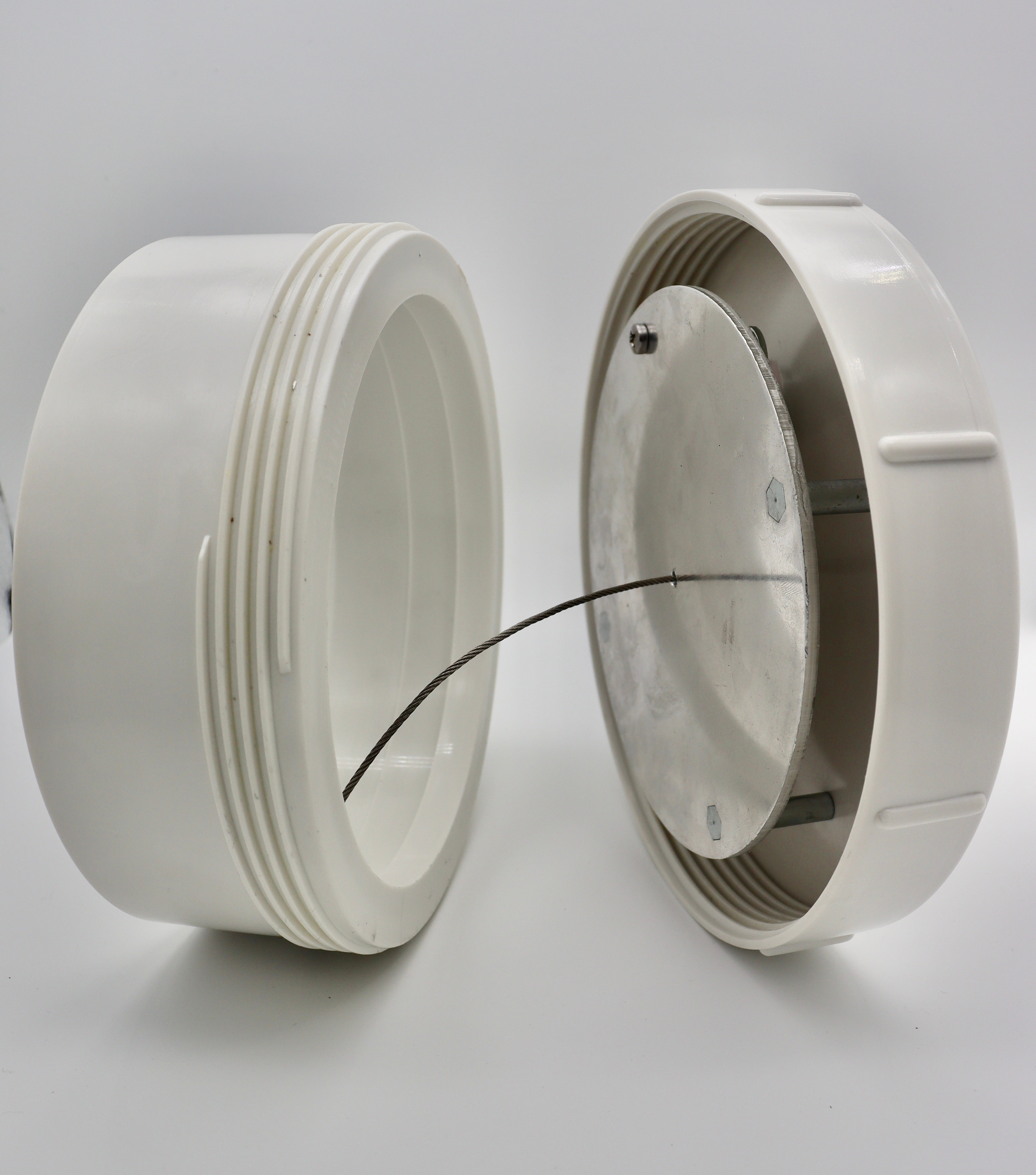 1Key PVC End Cap - 150mm