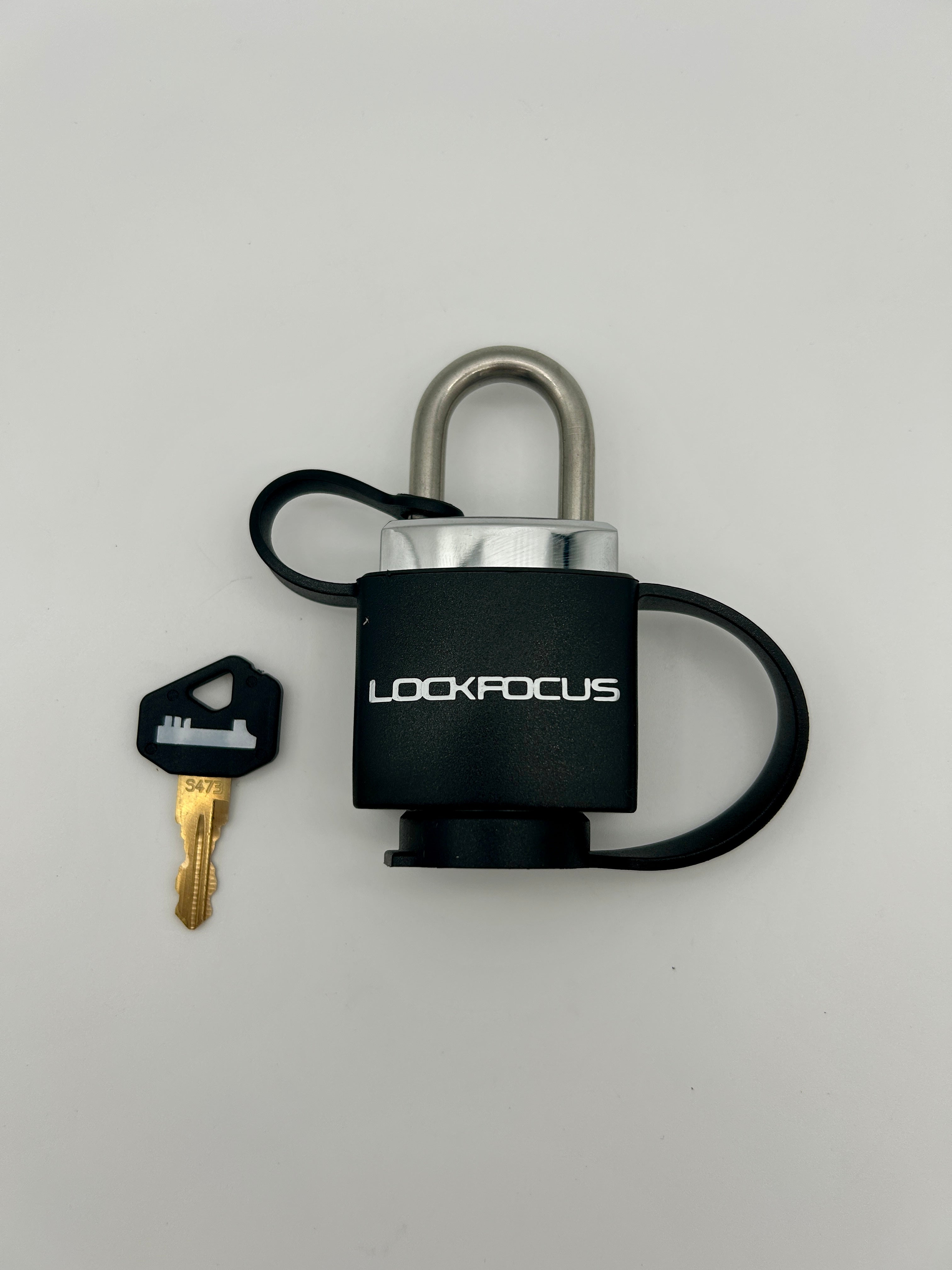 1KEY SMALL Padlock | Chrome with weather cover