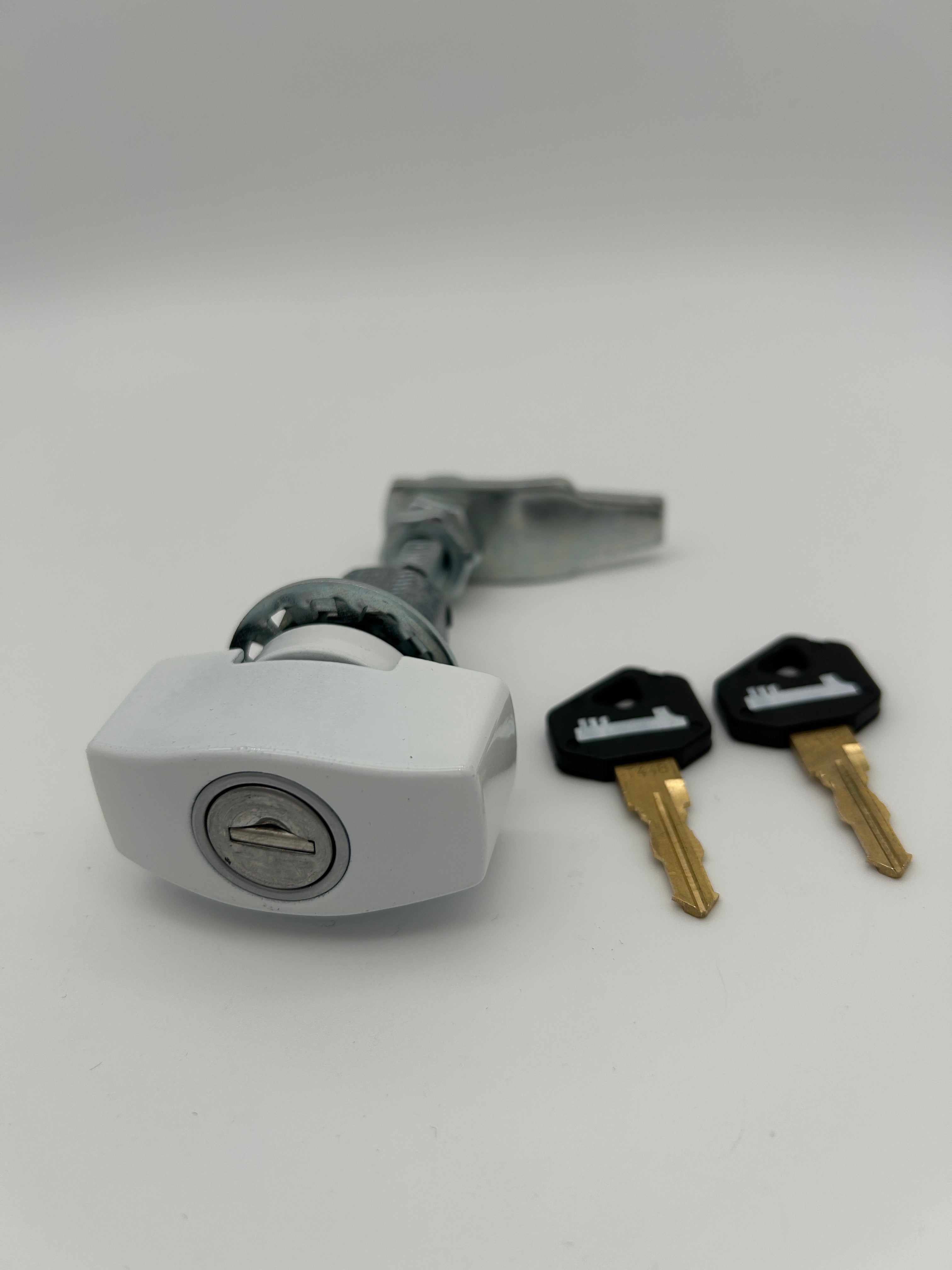 1Key Wing Knob Compression Lock- White