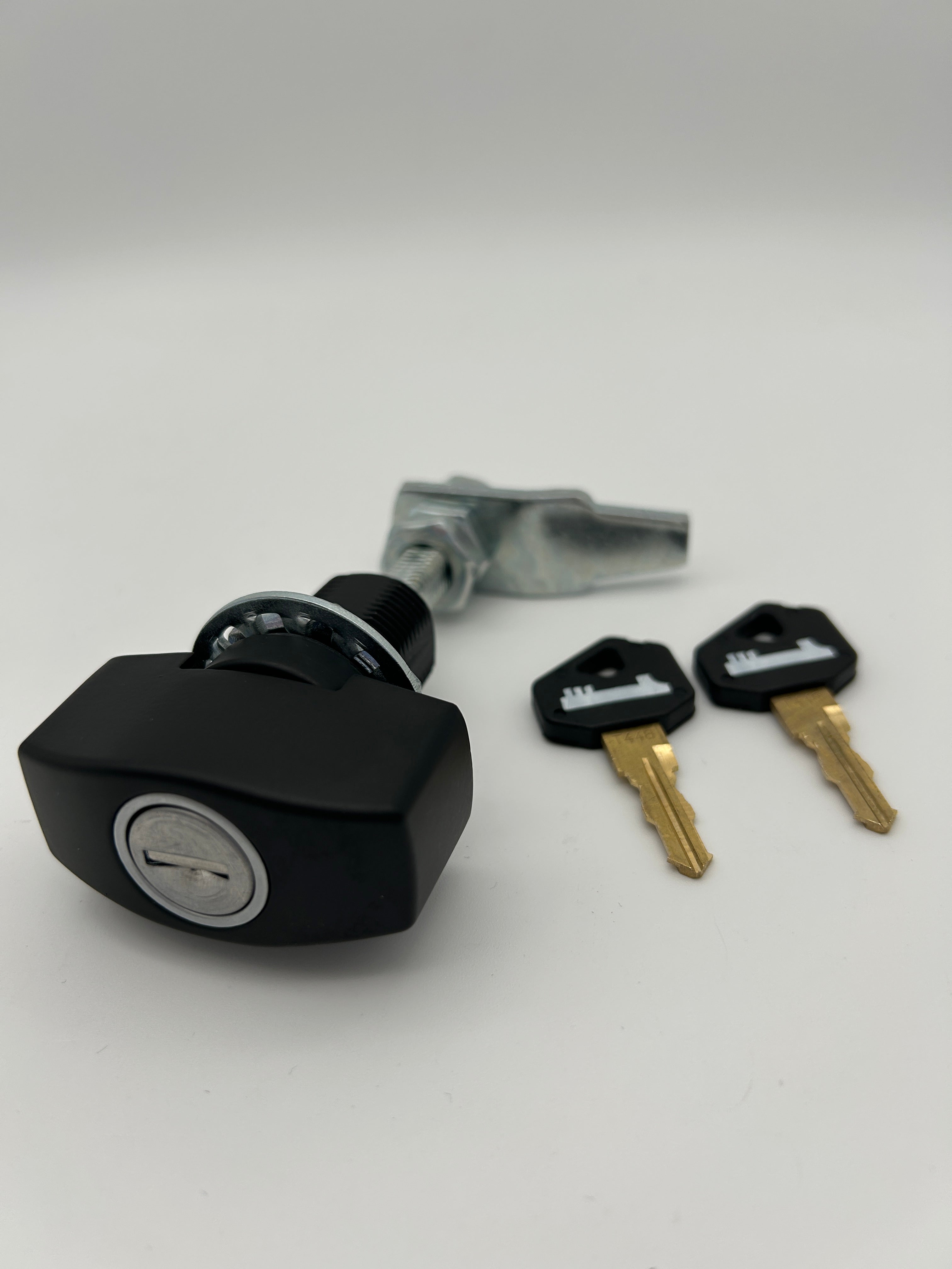 1Key Wing Knob Compression Lock- Black