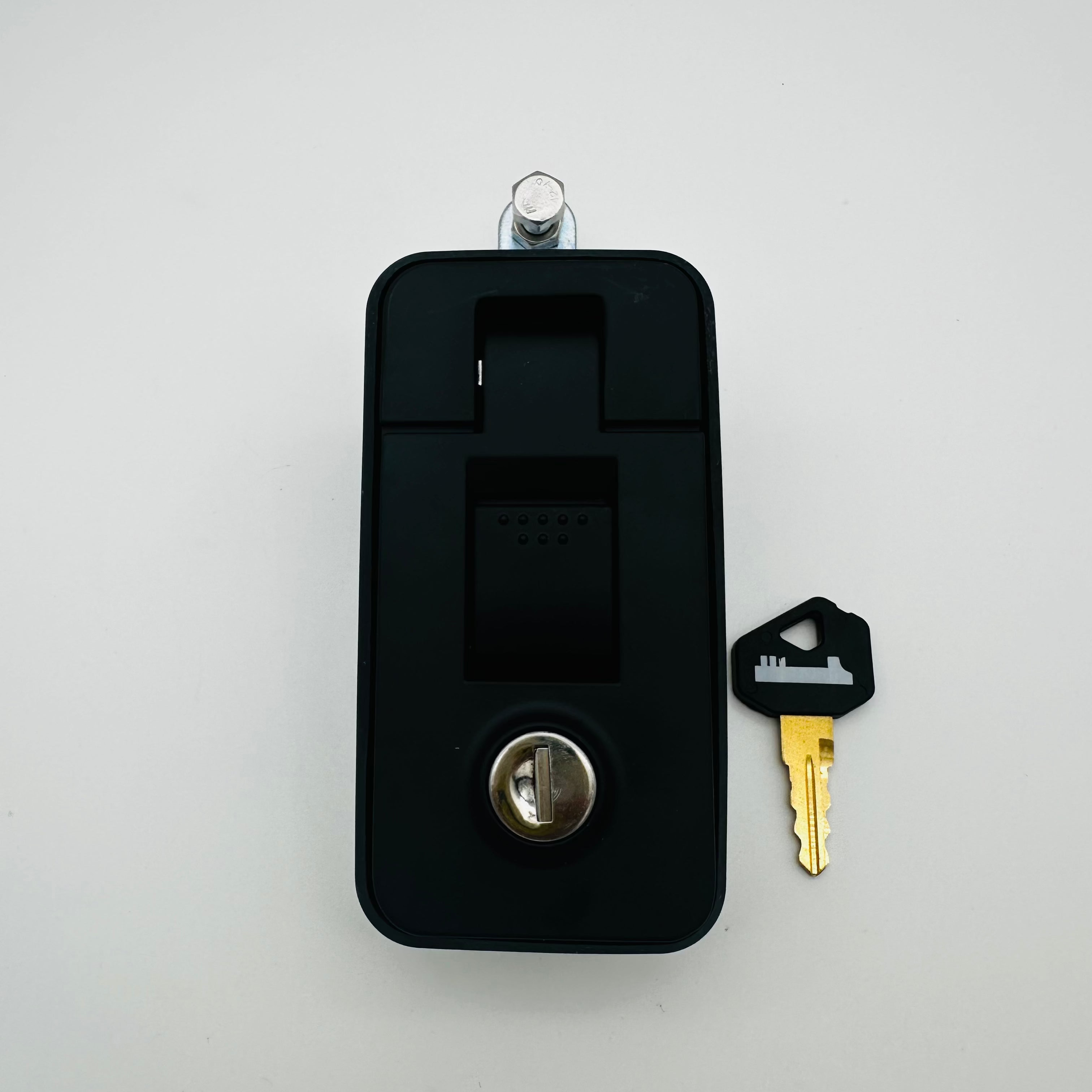 1Key Rectangular Toolbox Lock - Black