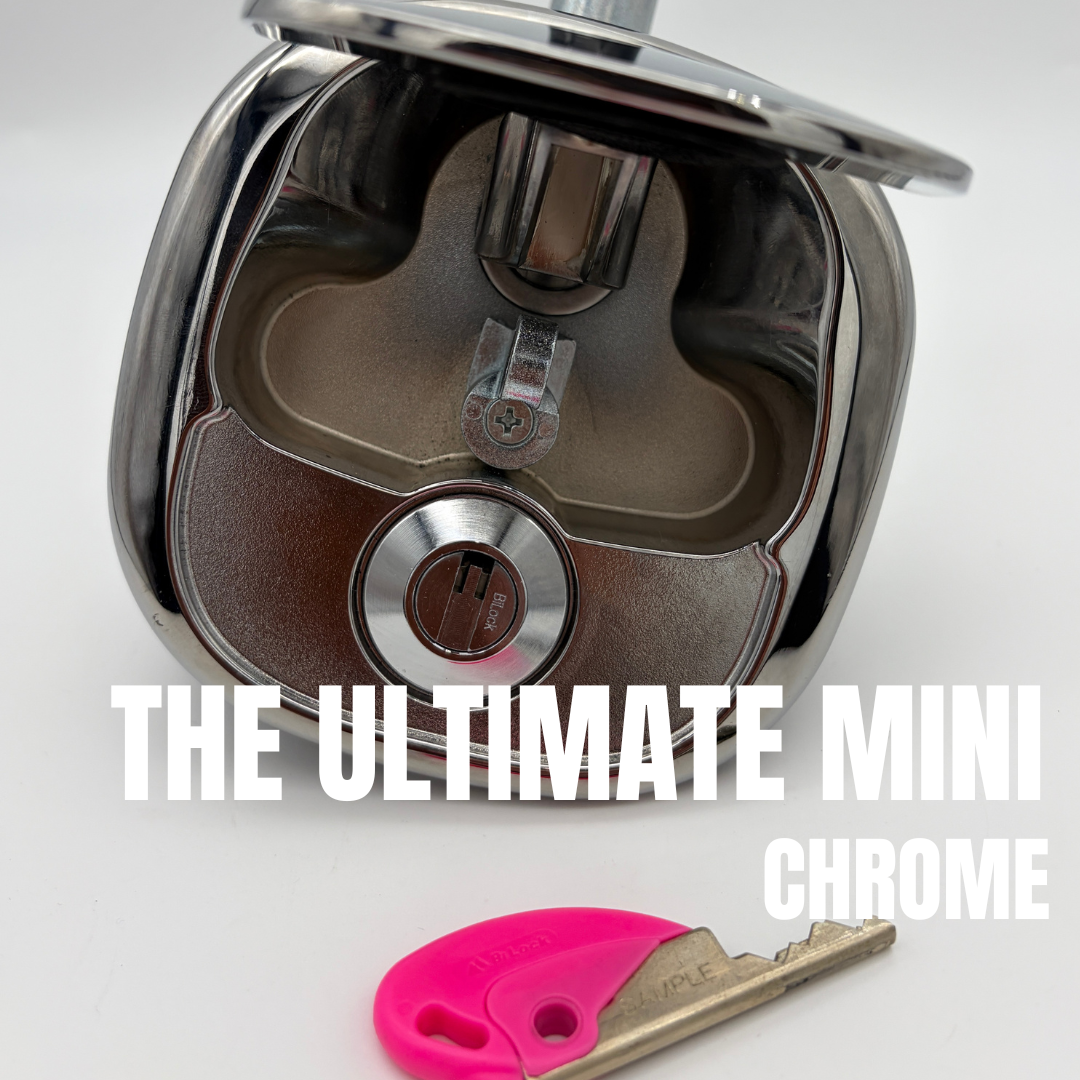 The ULTIMATE MINI - Whale Tail Lock (Chrome)