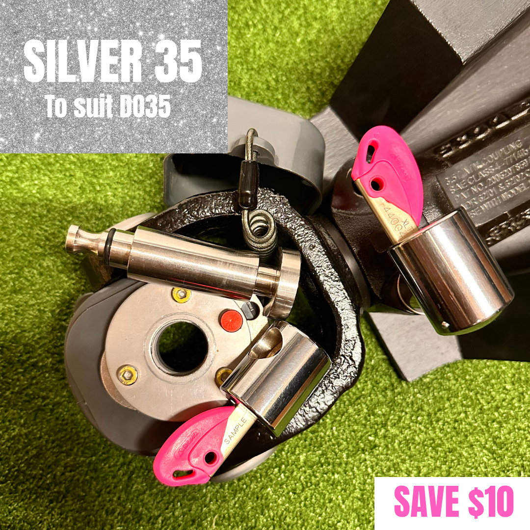 SILVER 35 KIT - TALON DO35 Coupling + POM (Peace of Mind) Lock