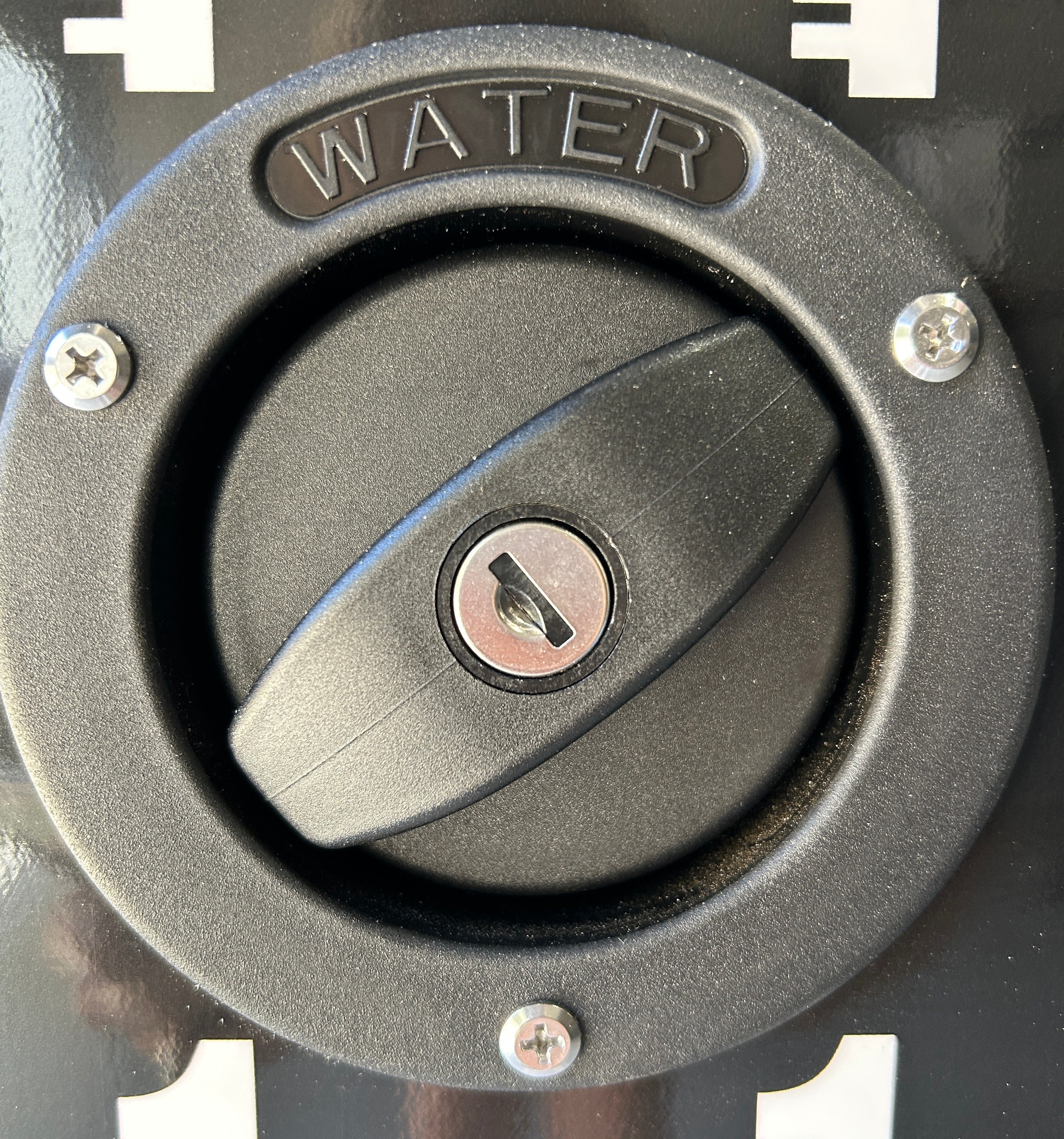 Water Filler Cap - Black